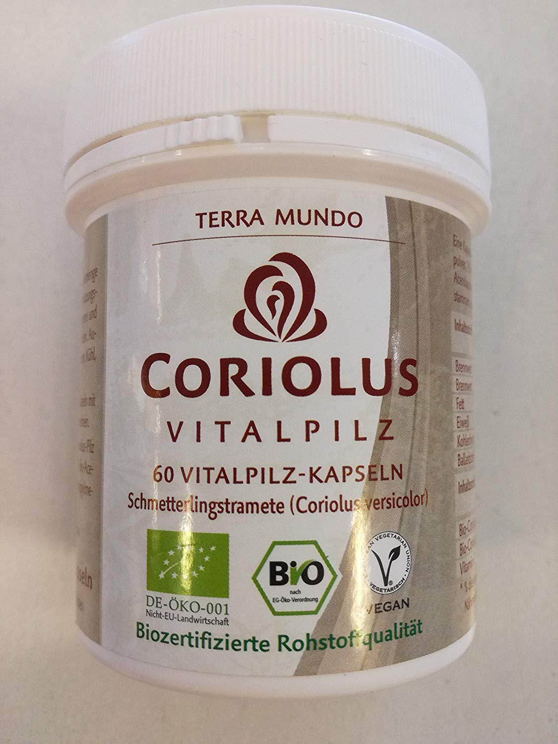 Coriolus kaufen in Top Bio Qualität bei Amazon